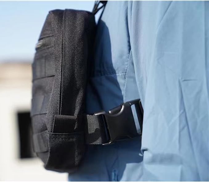 Bolso pechera tactica molle impermeable
