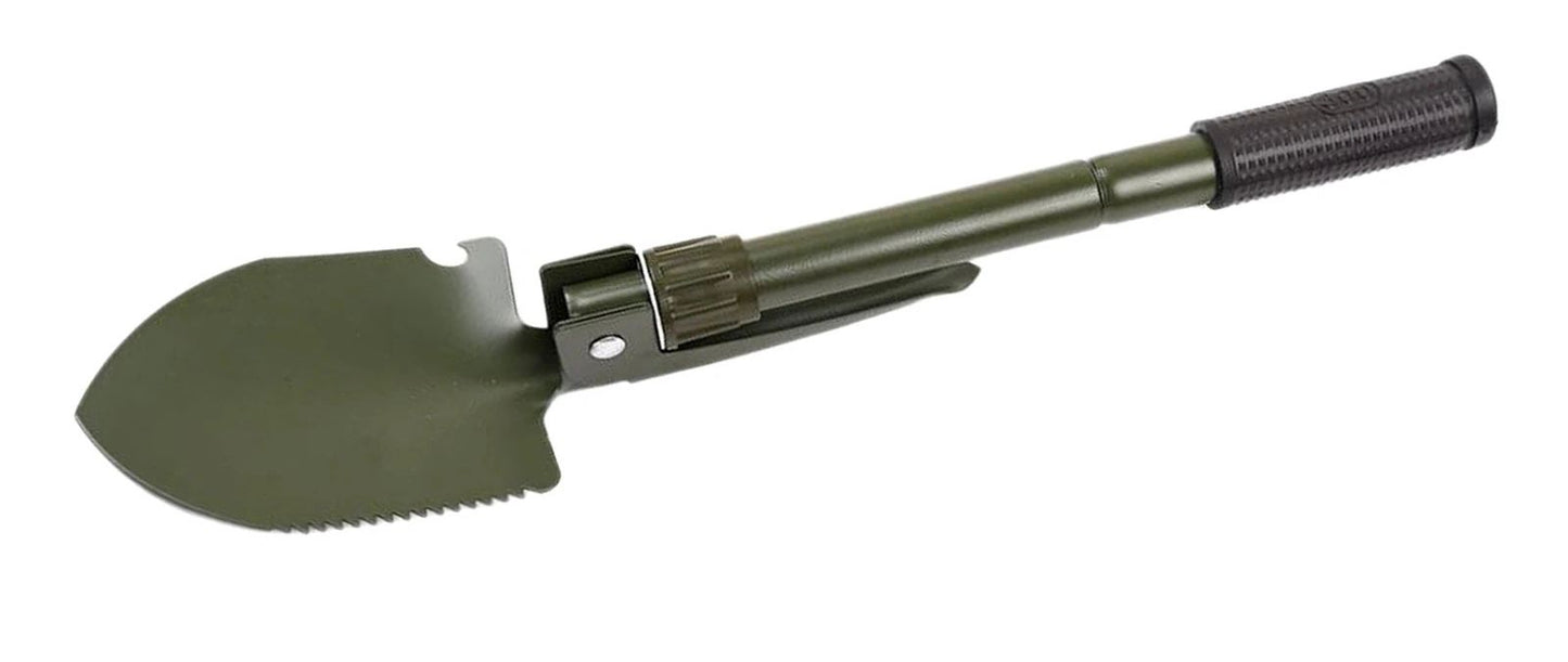 Pala plegable de camping 41cm + funda