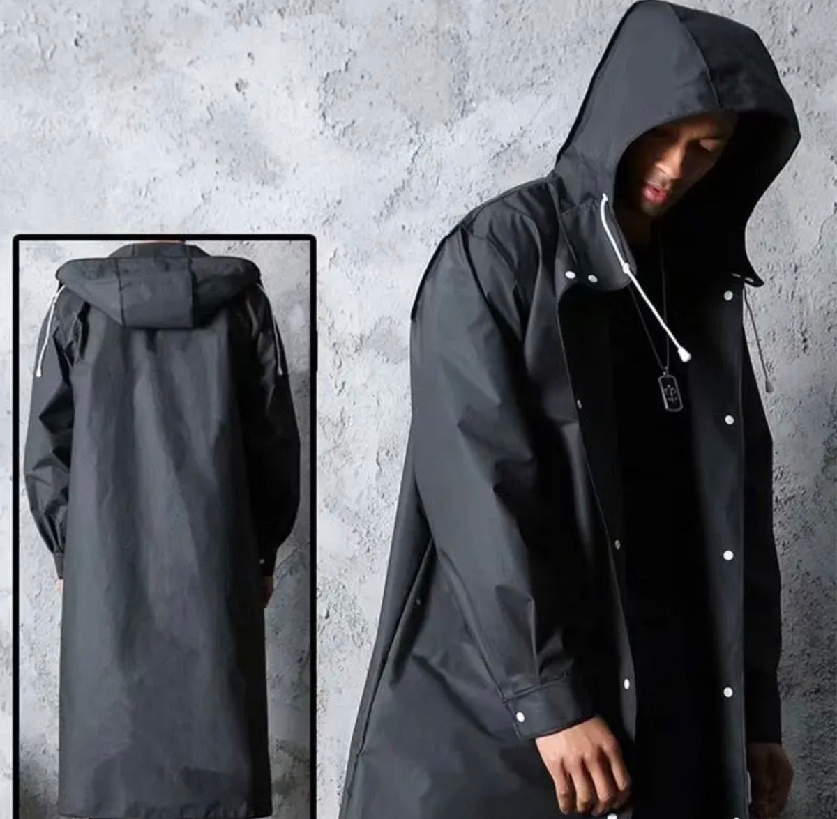 Poncho impermeable capa de lluvia