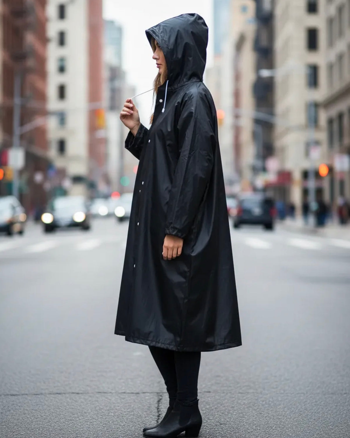 Poncho impermeable capa de lluvia