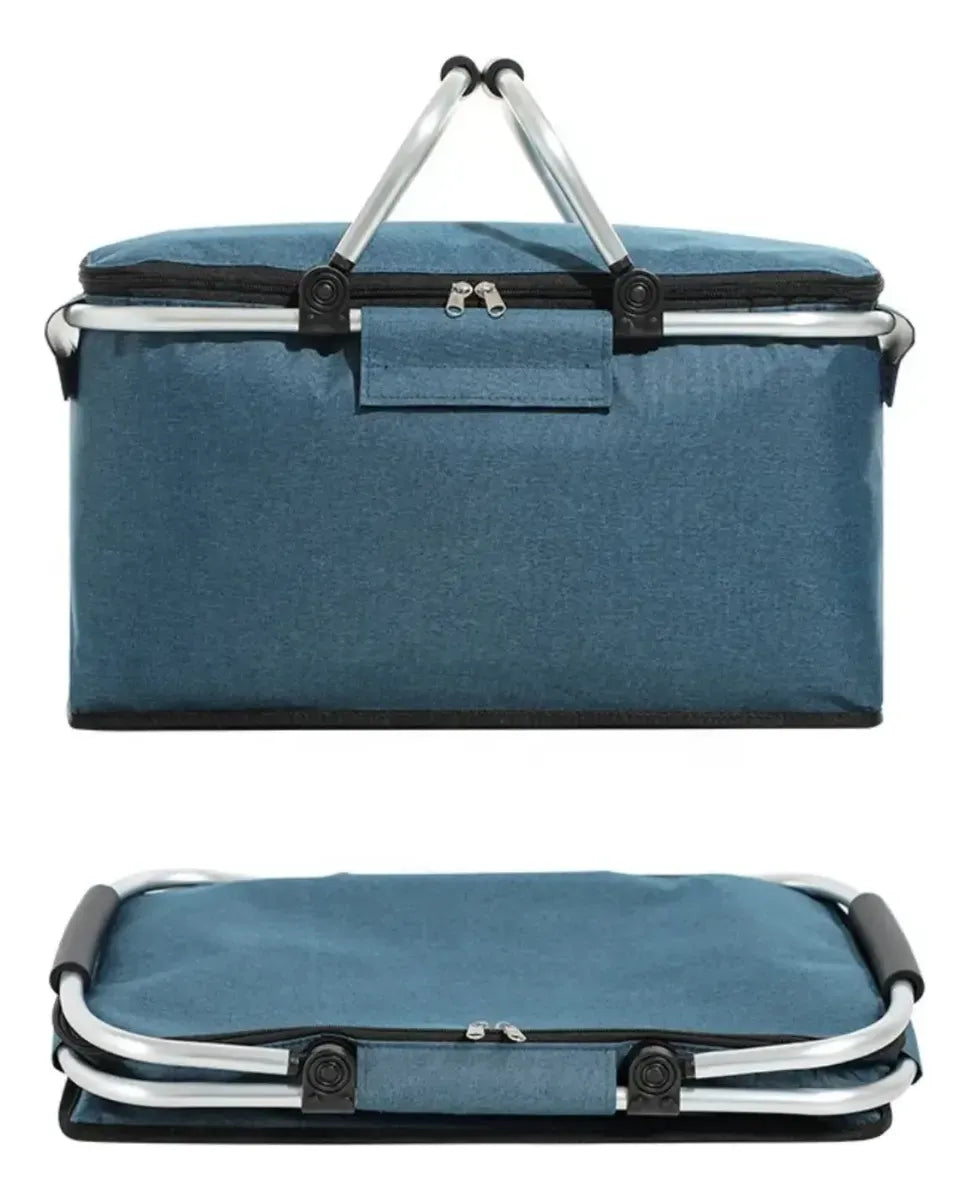 Canasta termica plegable para picnic camping