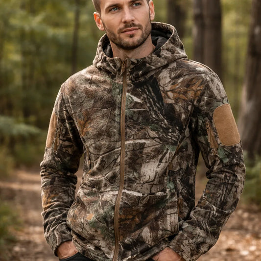 Poleron termico tactico estilo realtree