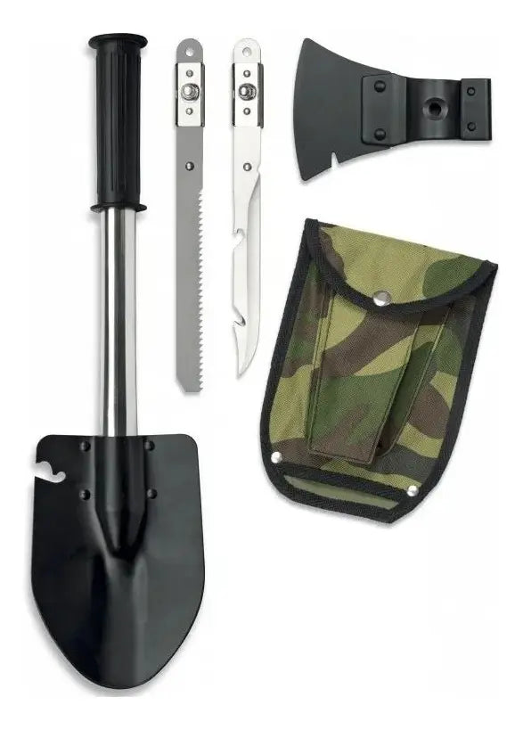 Pala Táctica Portátil Plegable Camping Outdoor