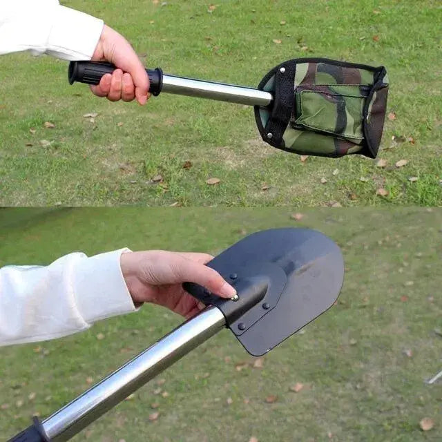 Pala Táctica Portátil Plegable Camping Outdoor