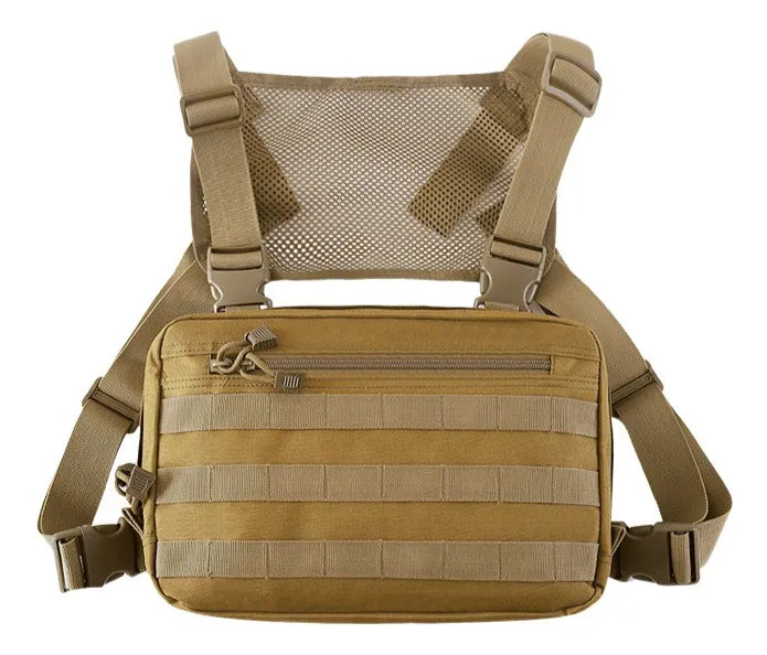 Bolso pechera tactica molle impermeable