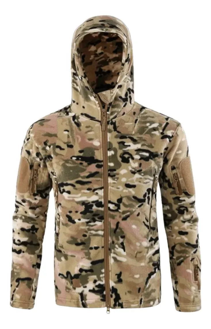 Poleron tactico multicam polar termico