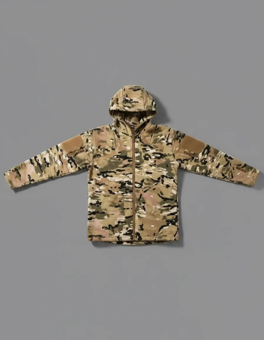 Poleron tactico multicam polar termico