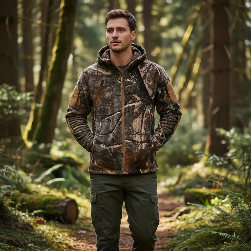 Poleron termico tactico estilo realtree