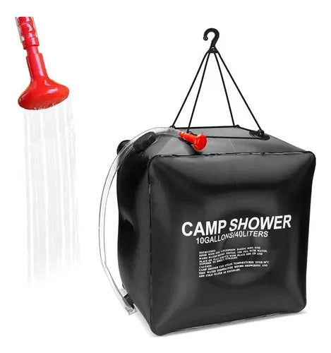 Ducha Portátil de 40 Litros para Camping y Viajes