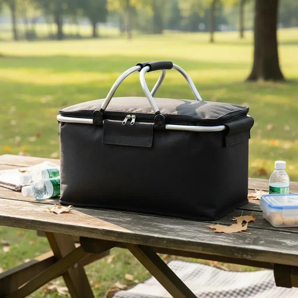 Canasta termica plegable para picnic camping