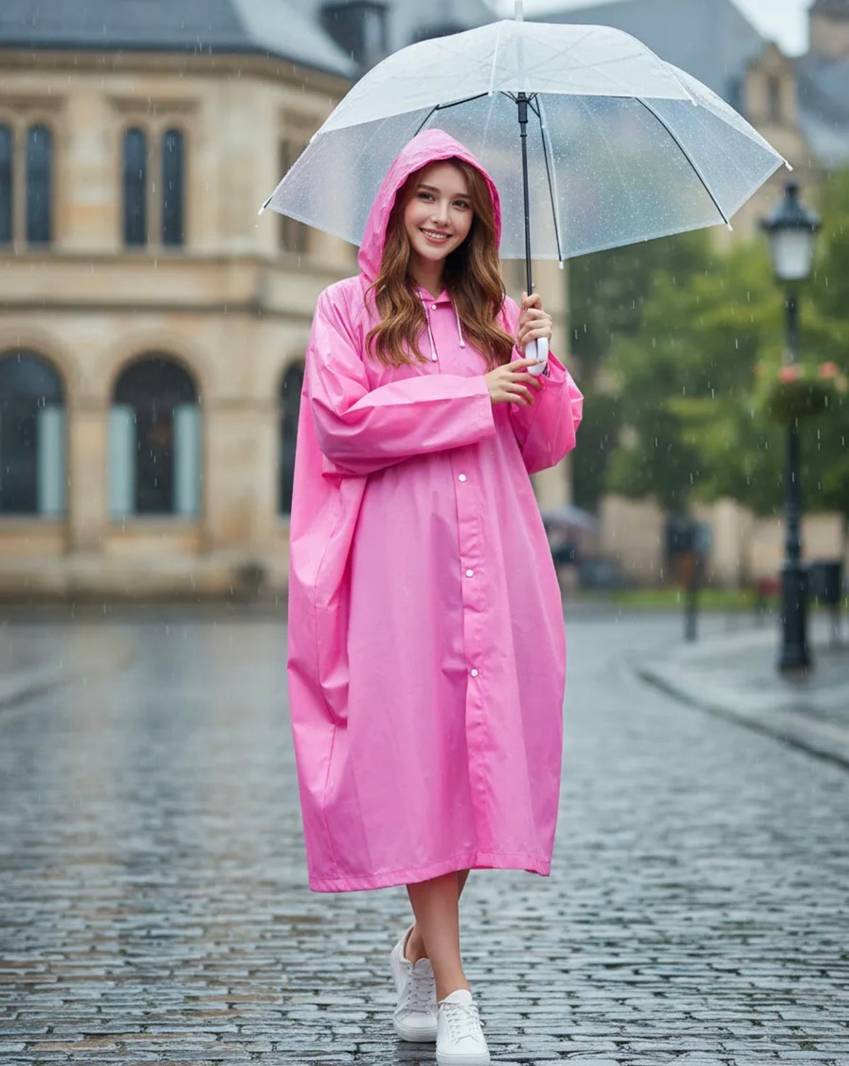 Poncho impermeable capa de lluvia