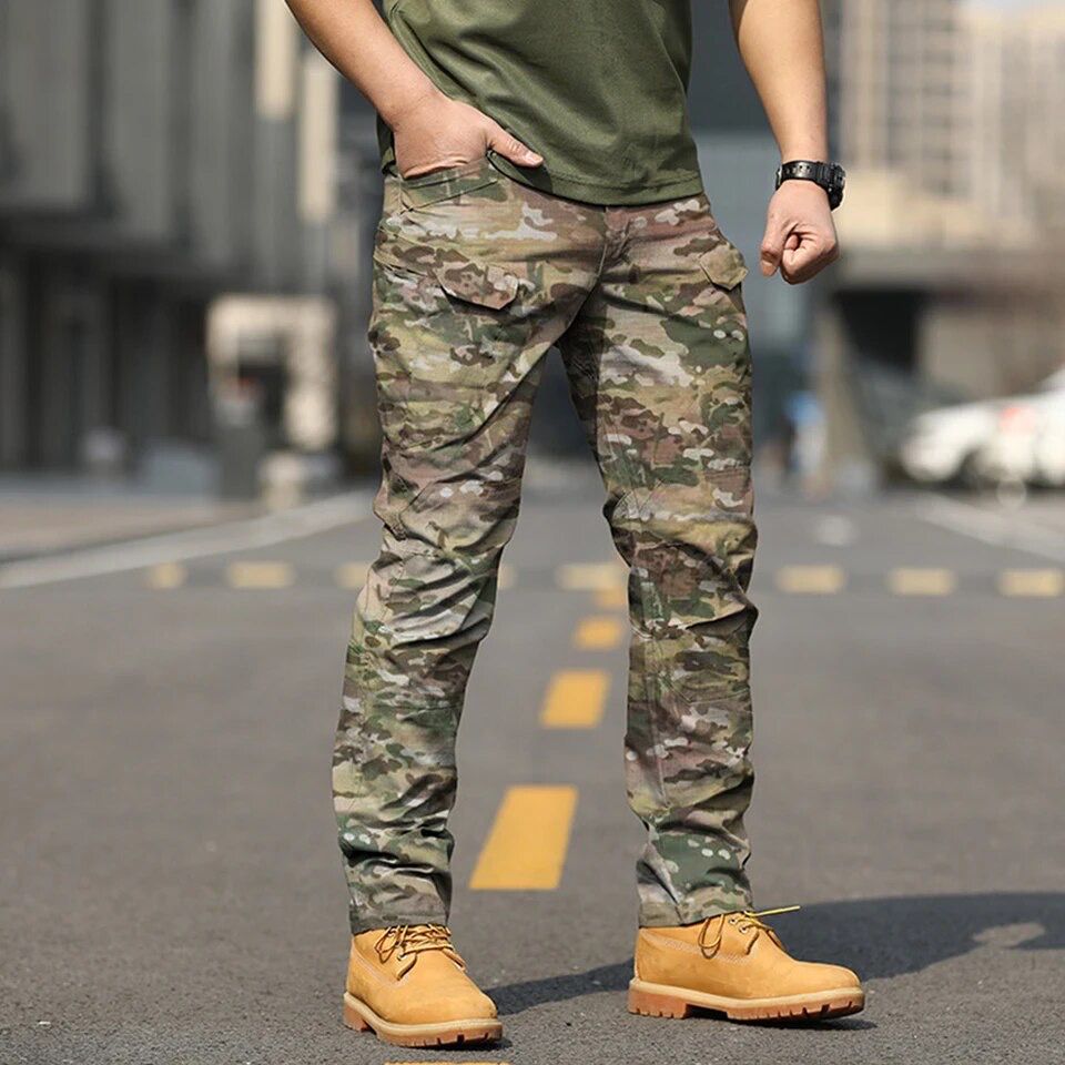 Pantalon tactico militar multicam outdoor