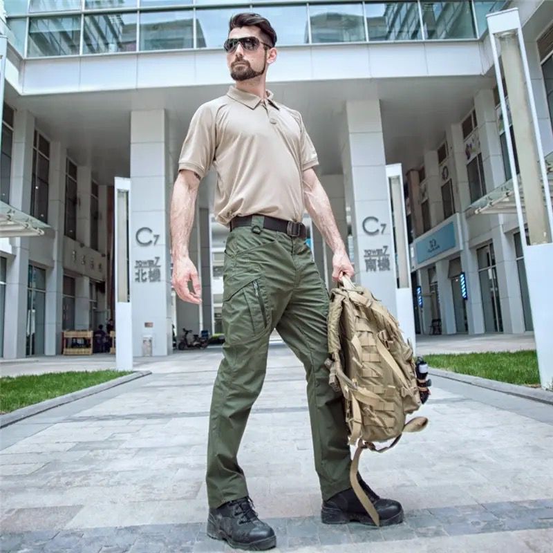 Pantalon tactico cargo militar outdoor