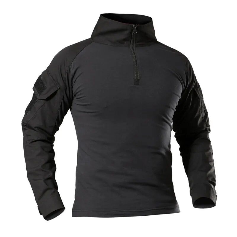 Polera Tactica combat chirt estilo militar airsoft