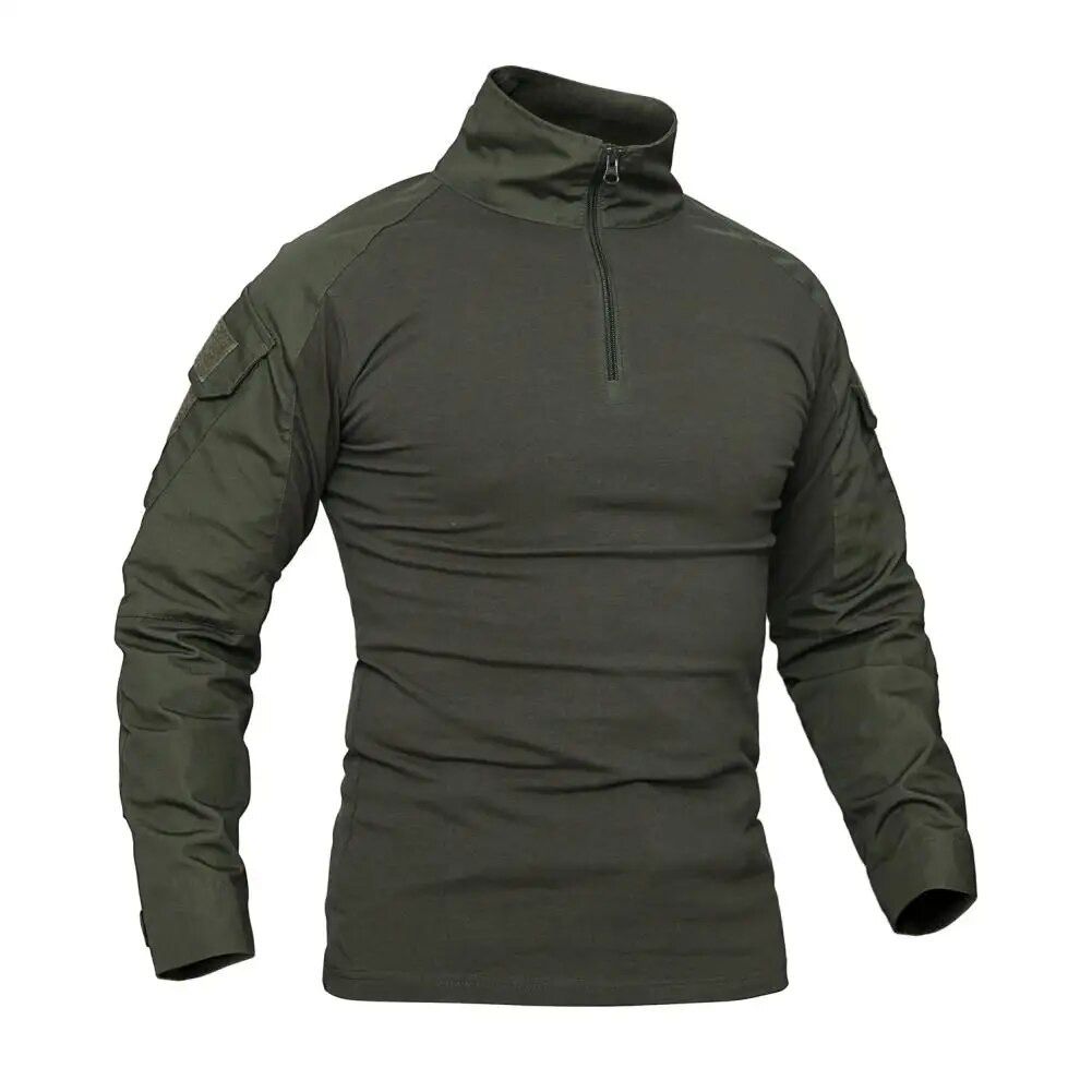 Polera Tactica combat chirt estilo militar airsoft