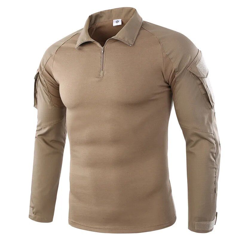 Polera Tactica combat chirt estilo militar airsoft