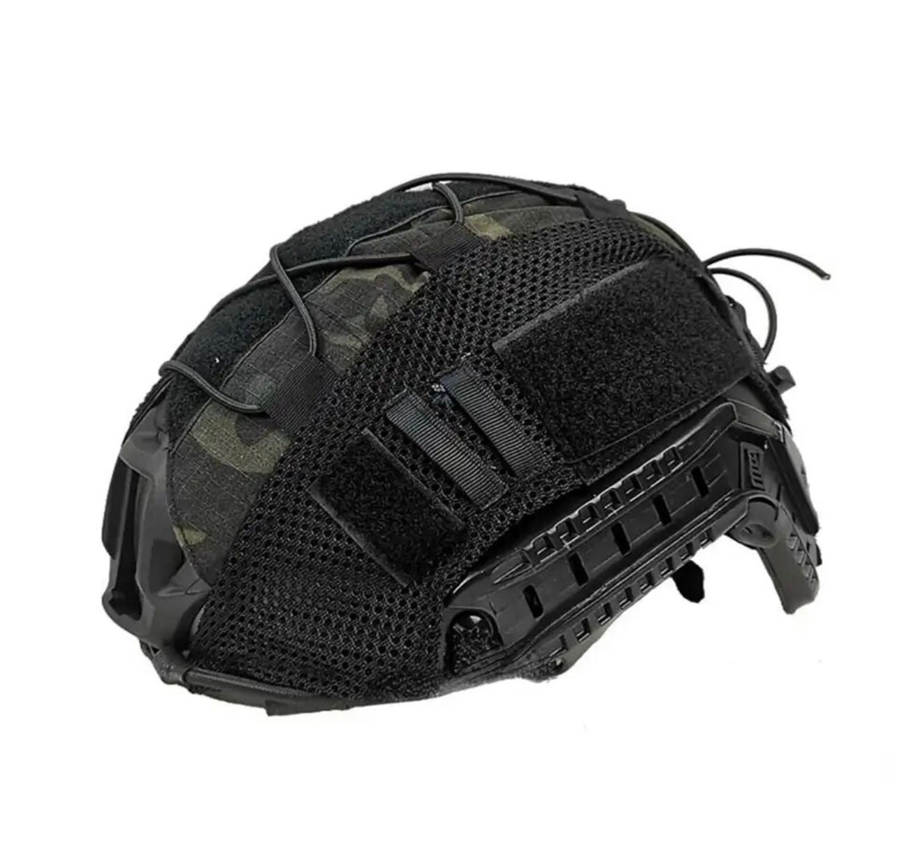 Funda cobertor cubre casco táctico militar airsoft paintball