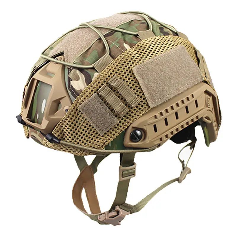 Funda cobertor cubre casco táctico militar airsoft paintball