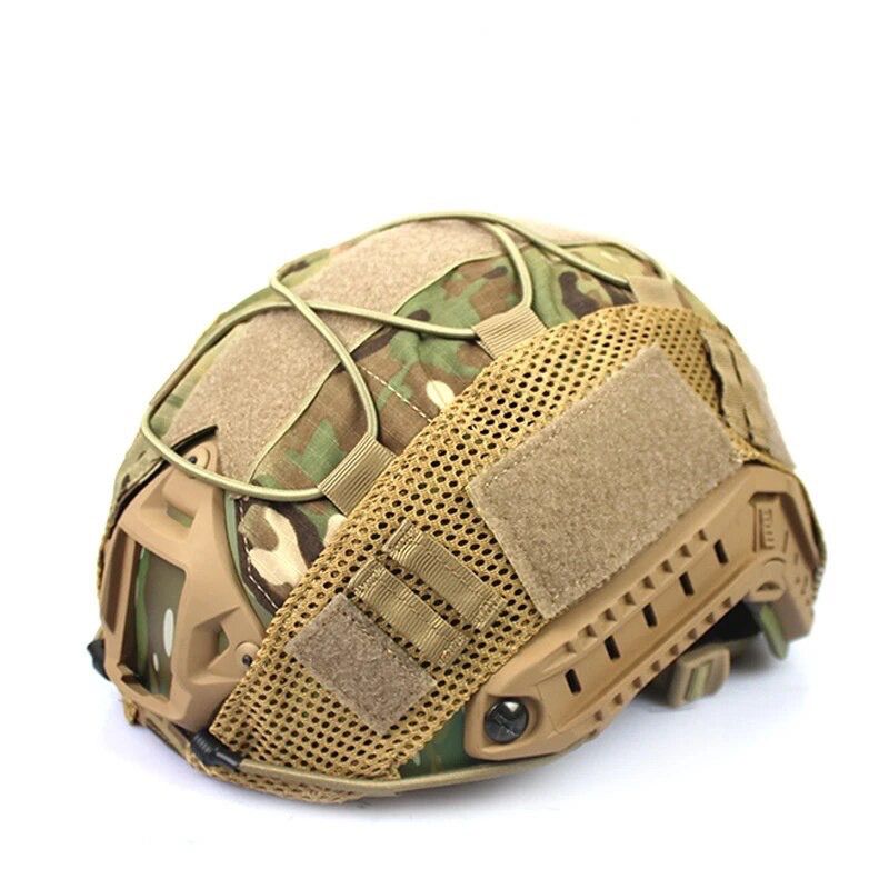 Funda cobertor cubre casco táctico militar airsoft paintball