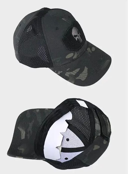 Jockey tactico gorro punisher airsoft