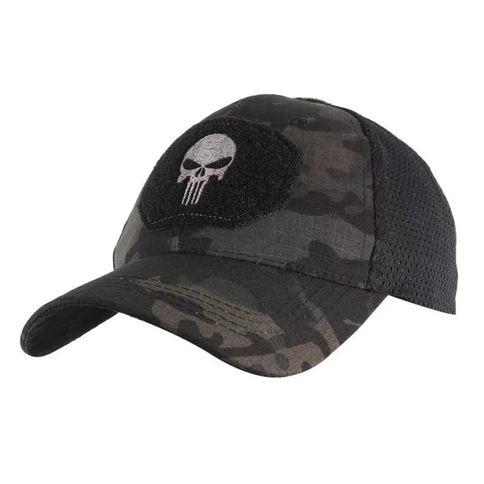 Jockey tactico gorro punisher airsoft