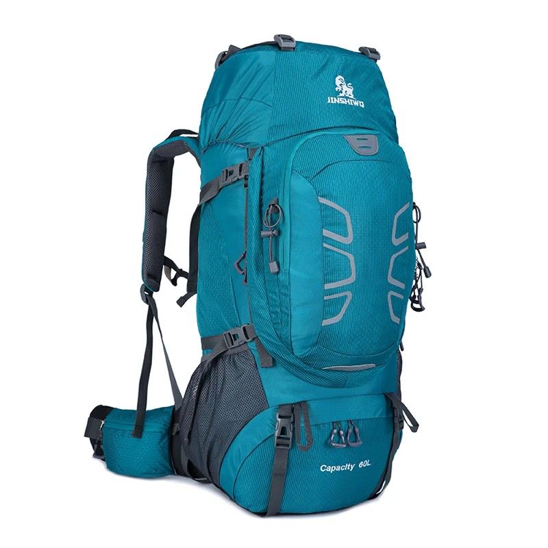 Mochila de camping impermeable 60Litros con soporte outdoor