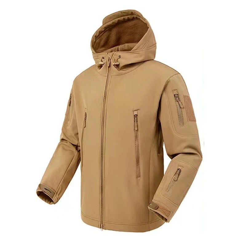 Chaqueta táctica militar softshell impermeable