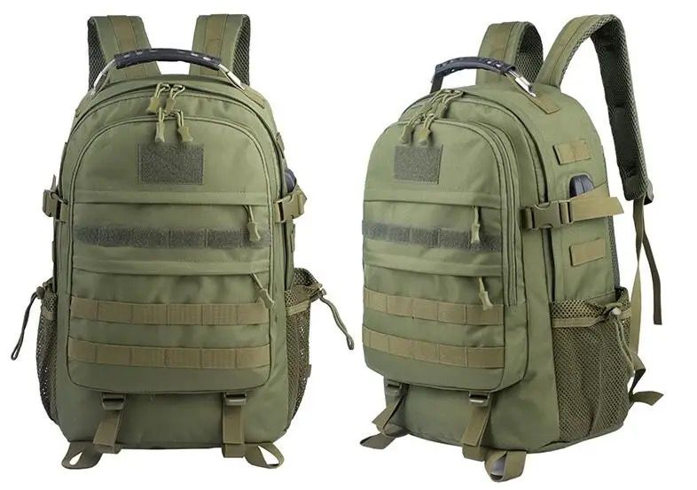 Mochila tactica militar molle conexion usb 40L