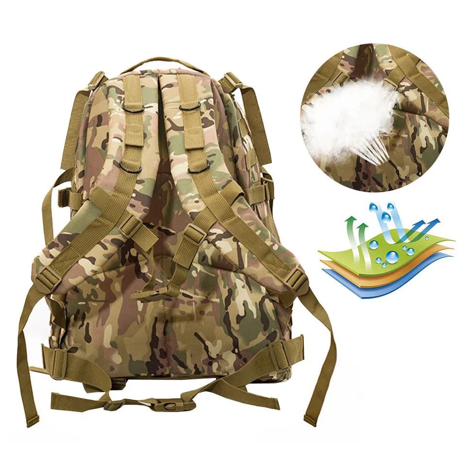 Mochila tactica militar 3D molle 40L