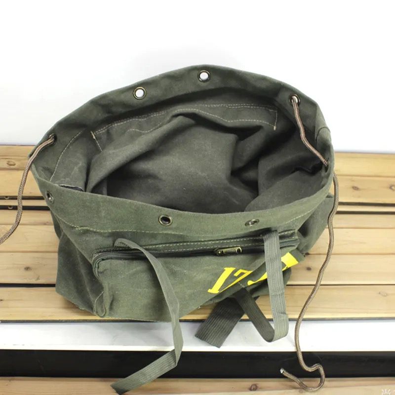 Mochila táctica de lona capacidad 100L