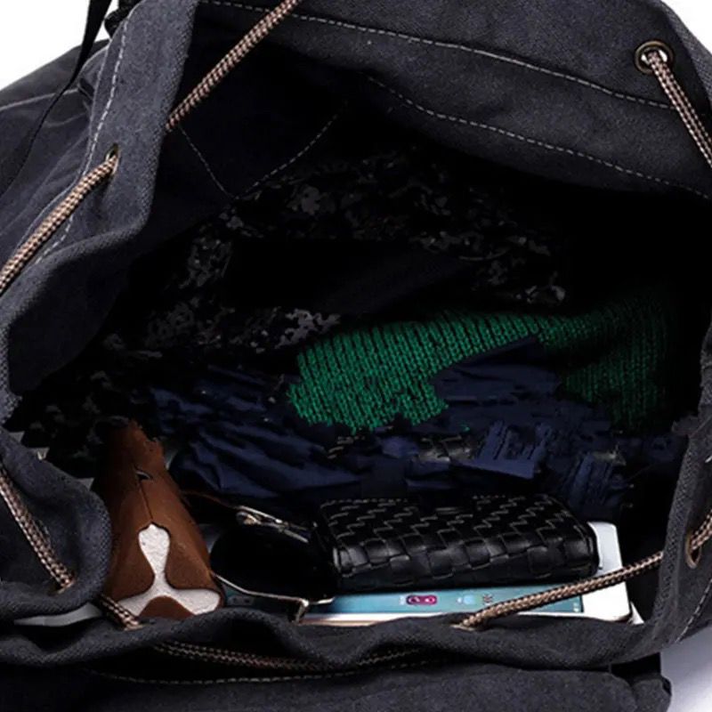 Mochila táctica de lona capacidad 100L