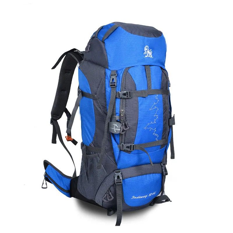 Mochila outdoor camping capacidad 80+5L gran capacidad