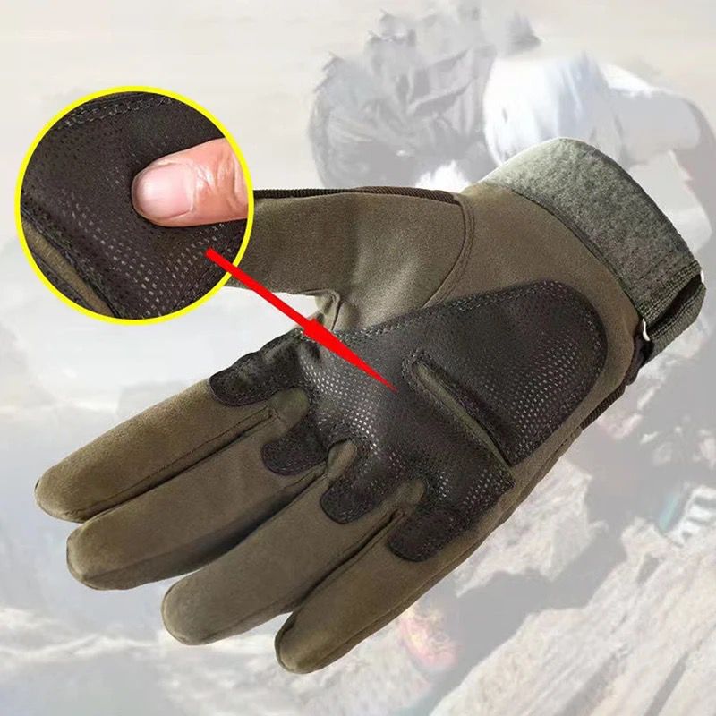 Guantes tacticos diseño militar antideslizantes