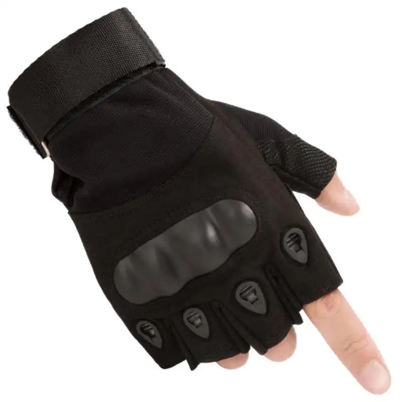 Guantes tacticos diseño militar antideslizantes cortos