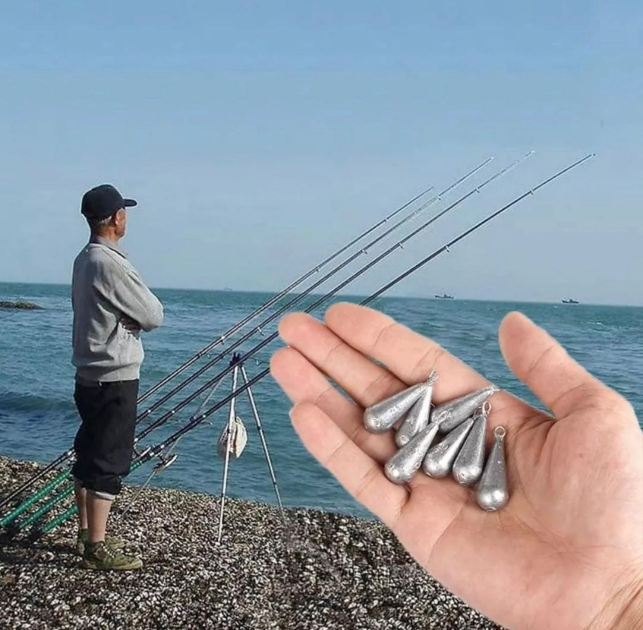 Plomos De Pesca 50 Gramos